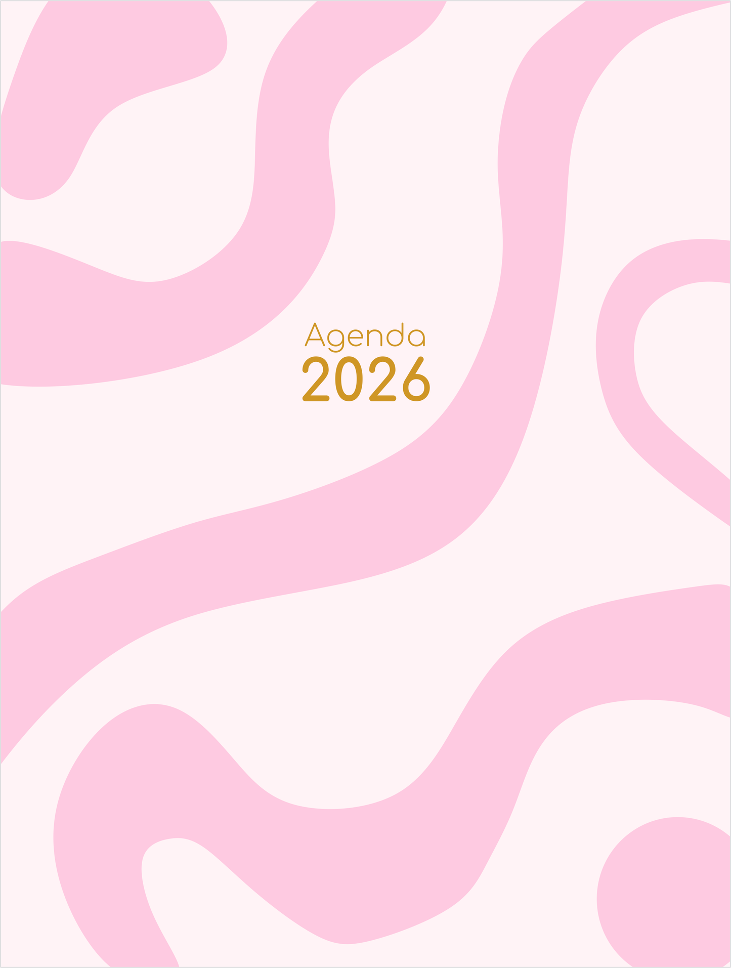 Agenda A5 Fofas 2026