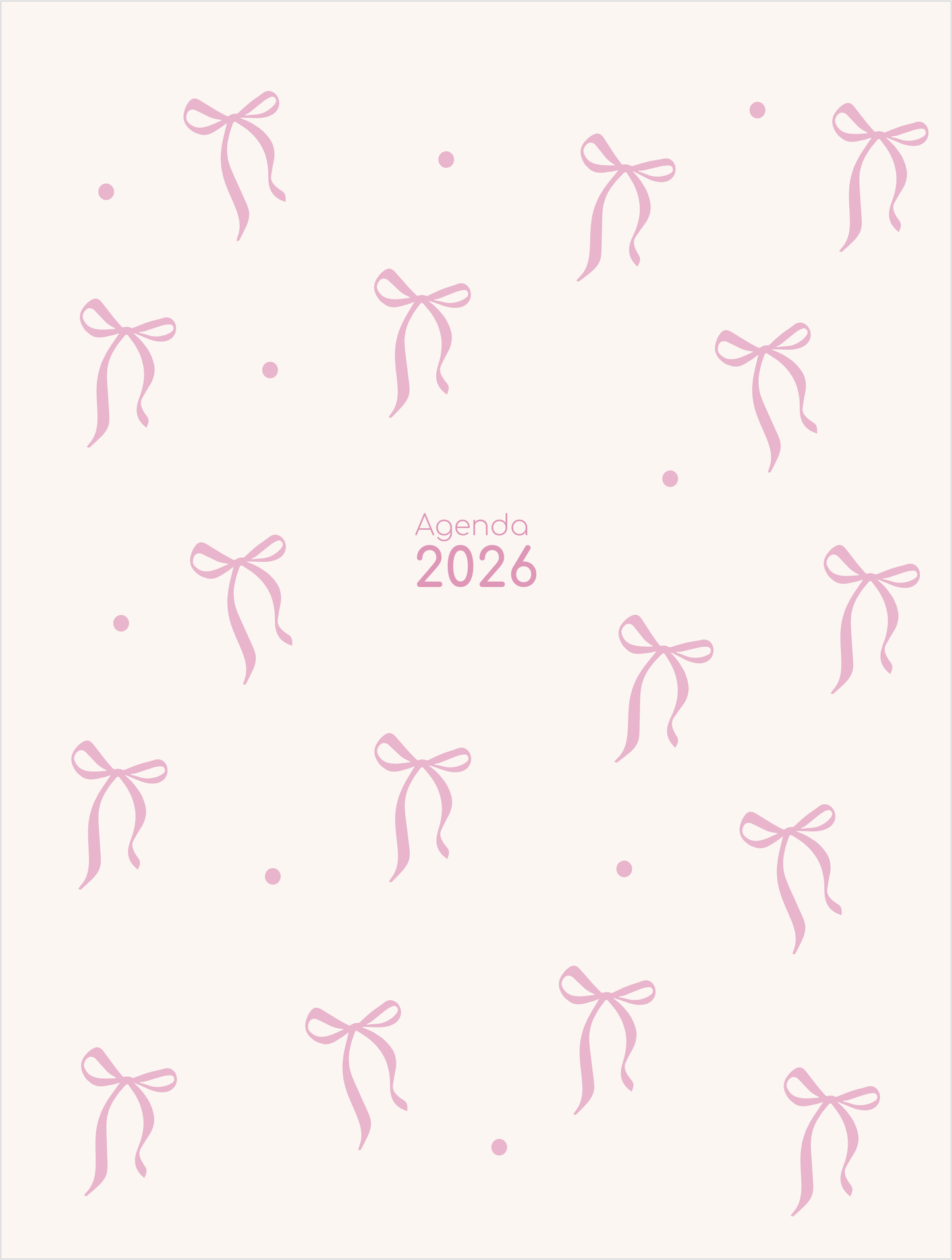 Agenda A5 Fofas 2026
