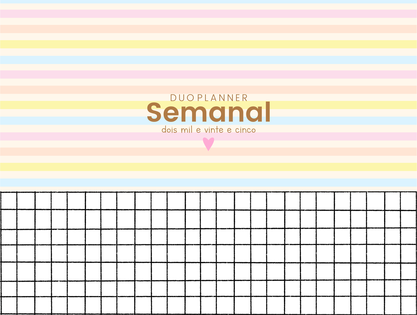 Planner Duo fofo
