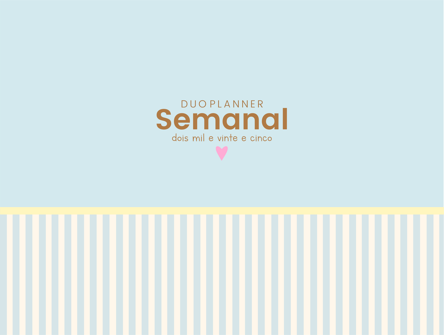 Planner Duo fofo