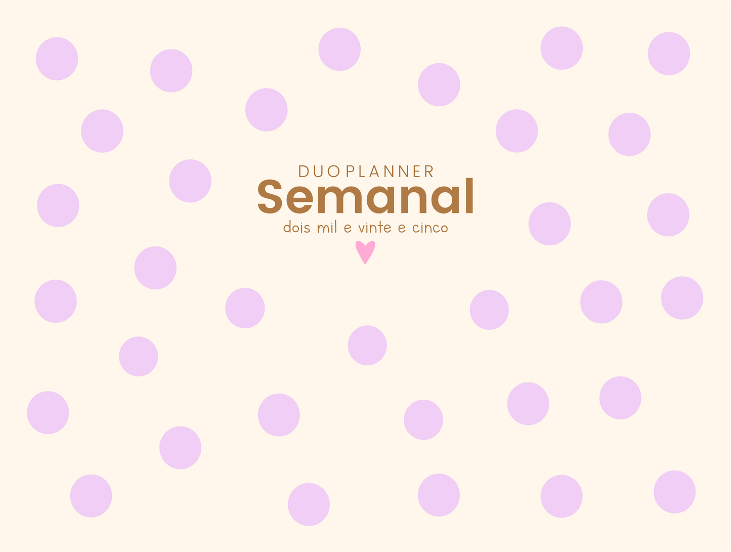 Planner Duo fofo