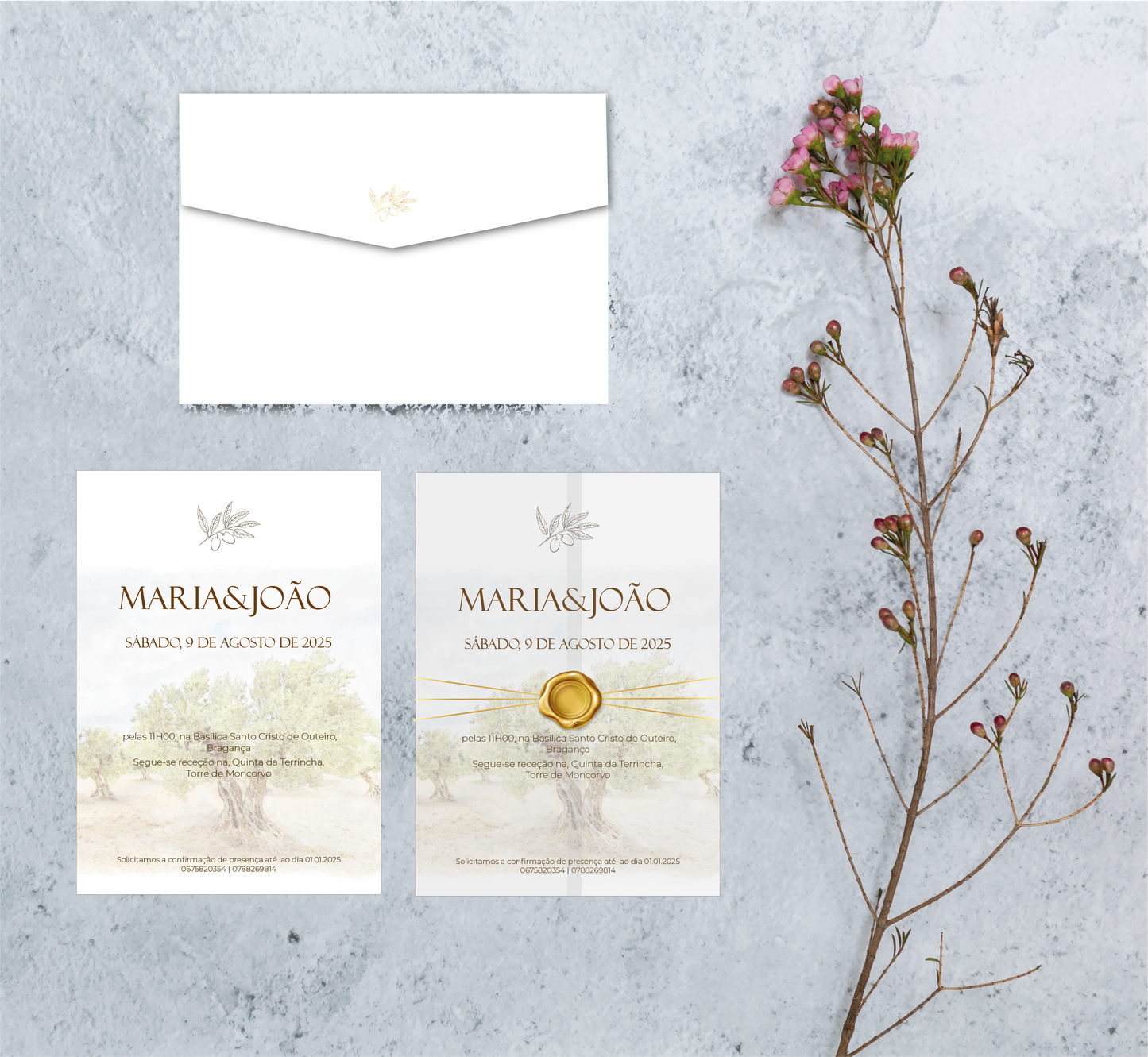 Convite Maria&João