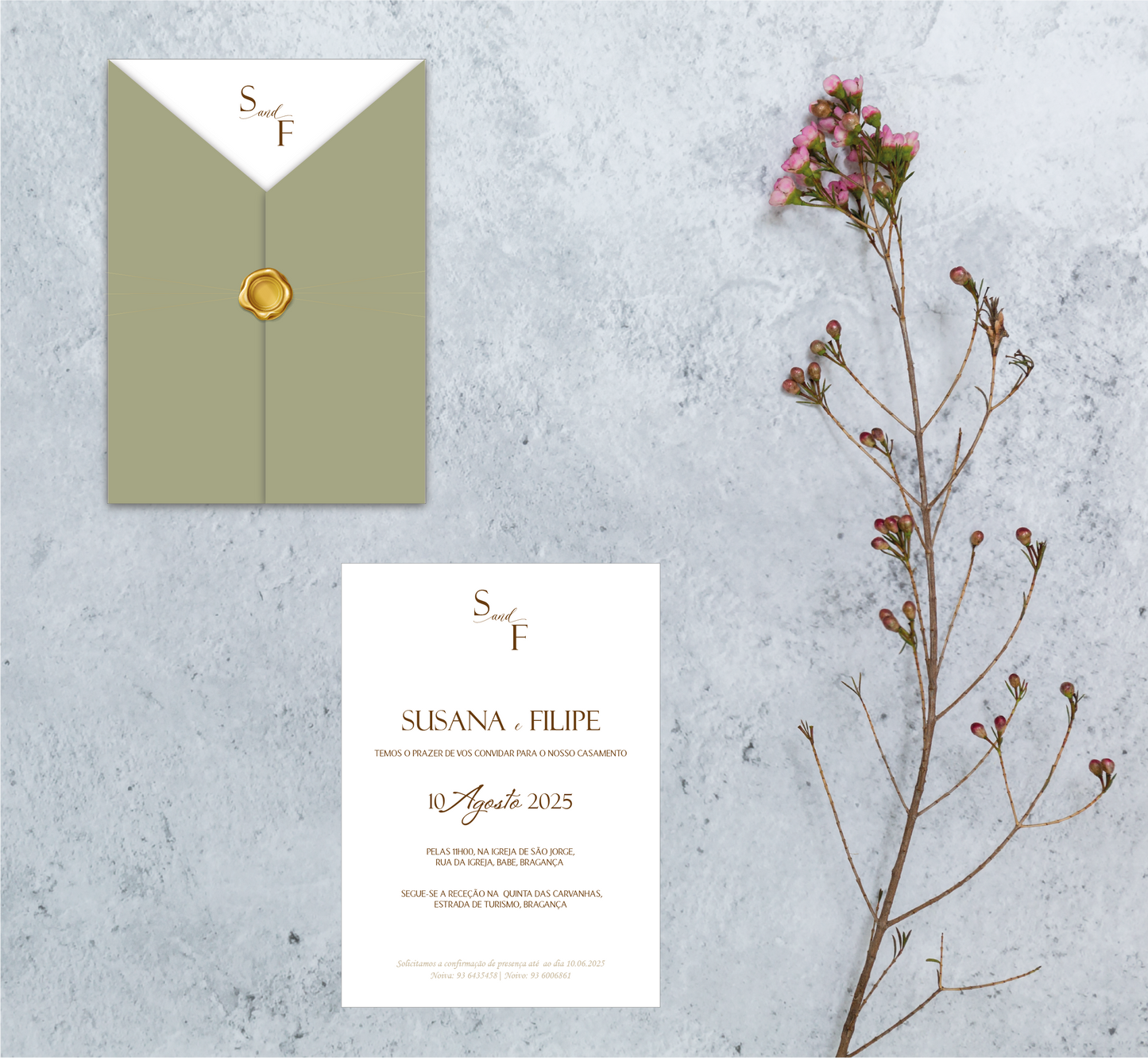 Convite Susana&Filipe