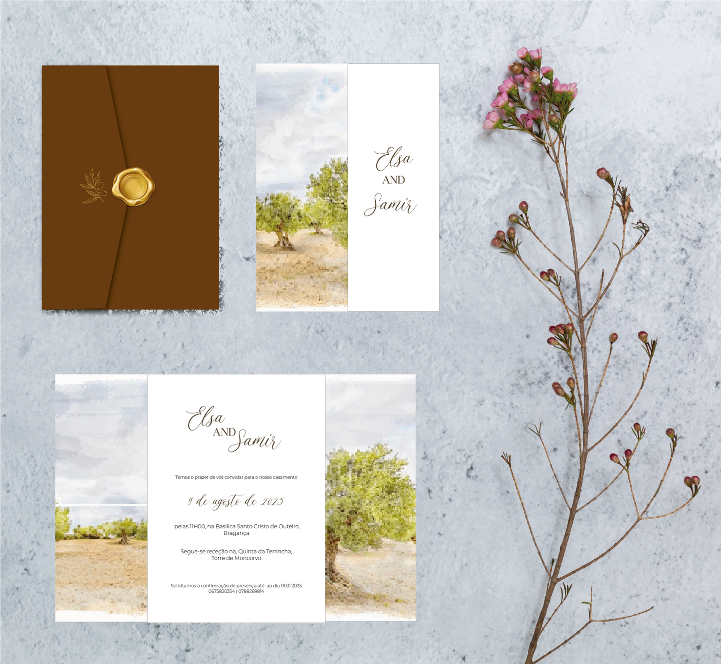 Convite Elsa&Samir