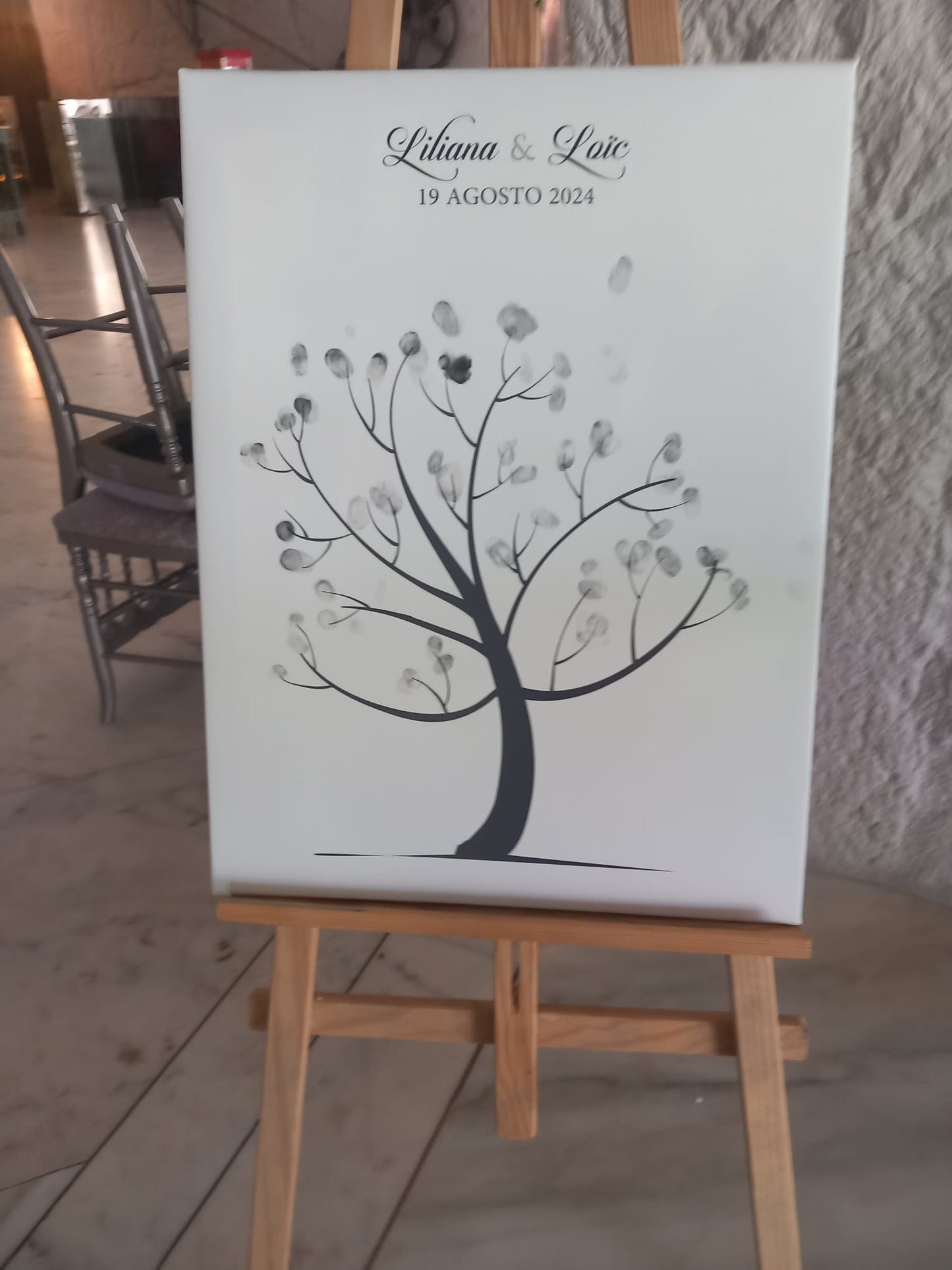 Quadro de honra em tela