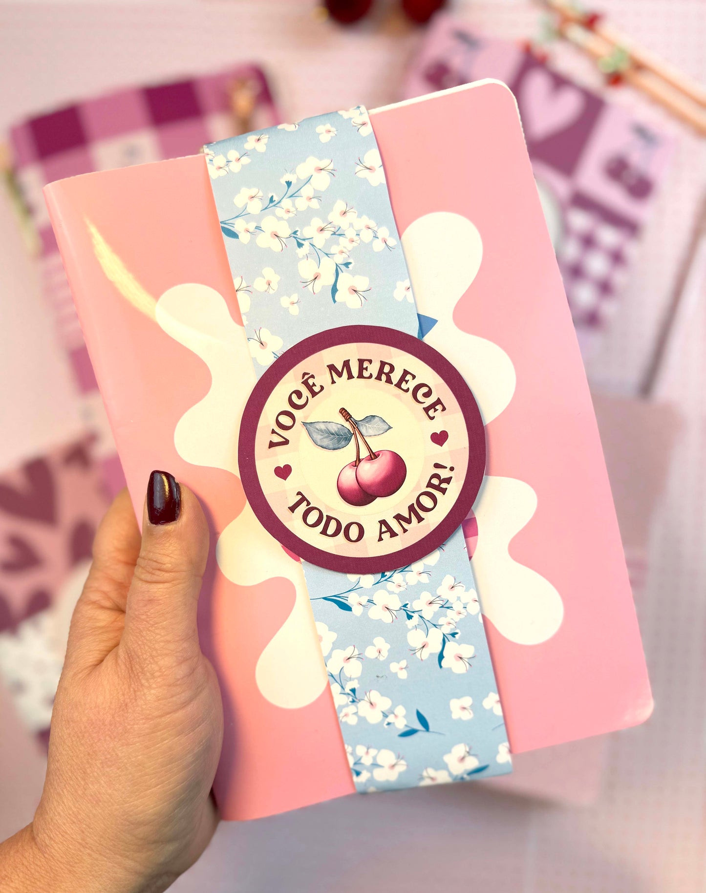 Cadernos cherry