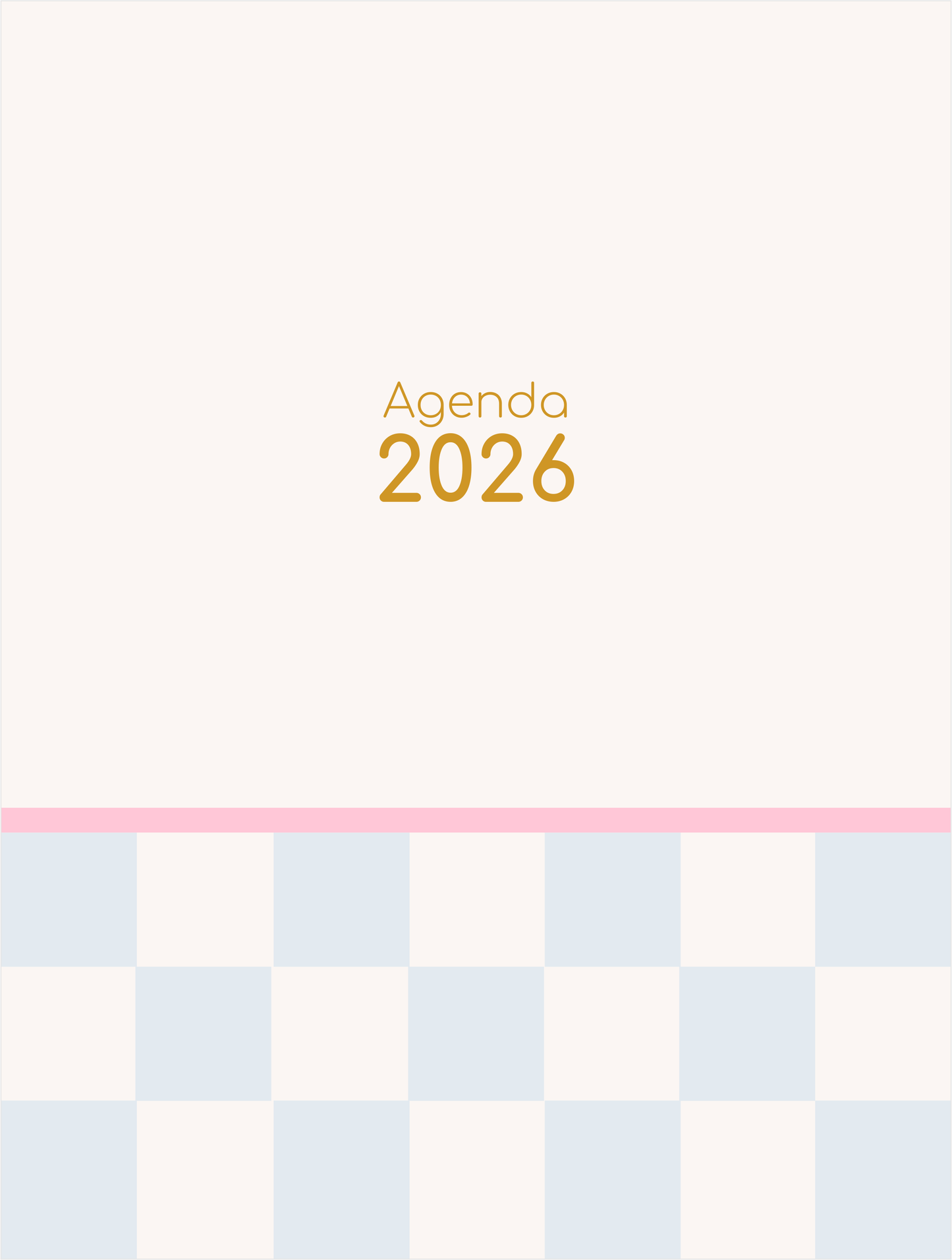 Agenda A5 Fofas 2026