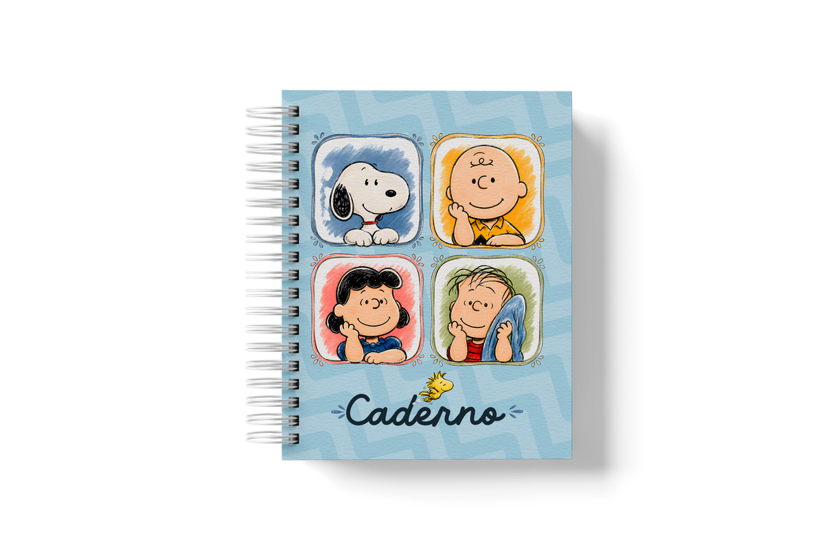 Cadernos coleção Snoopy