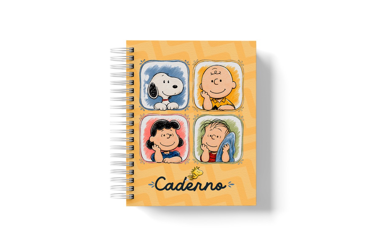 Cadernos coleção Snoopy