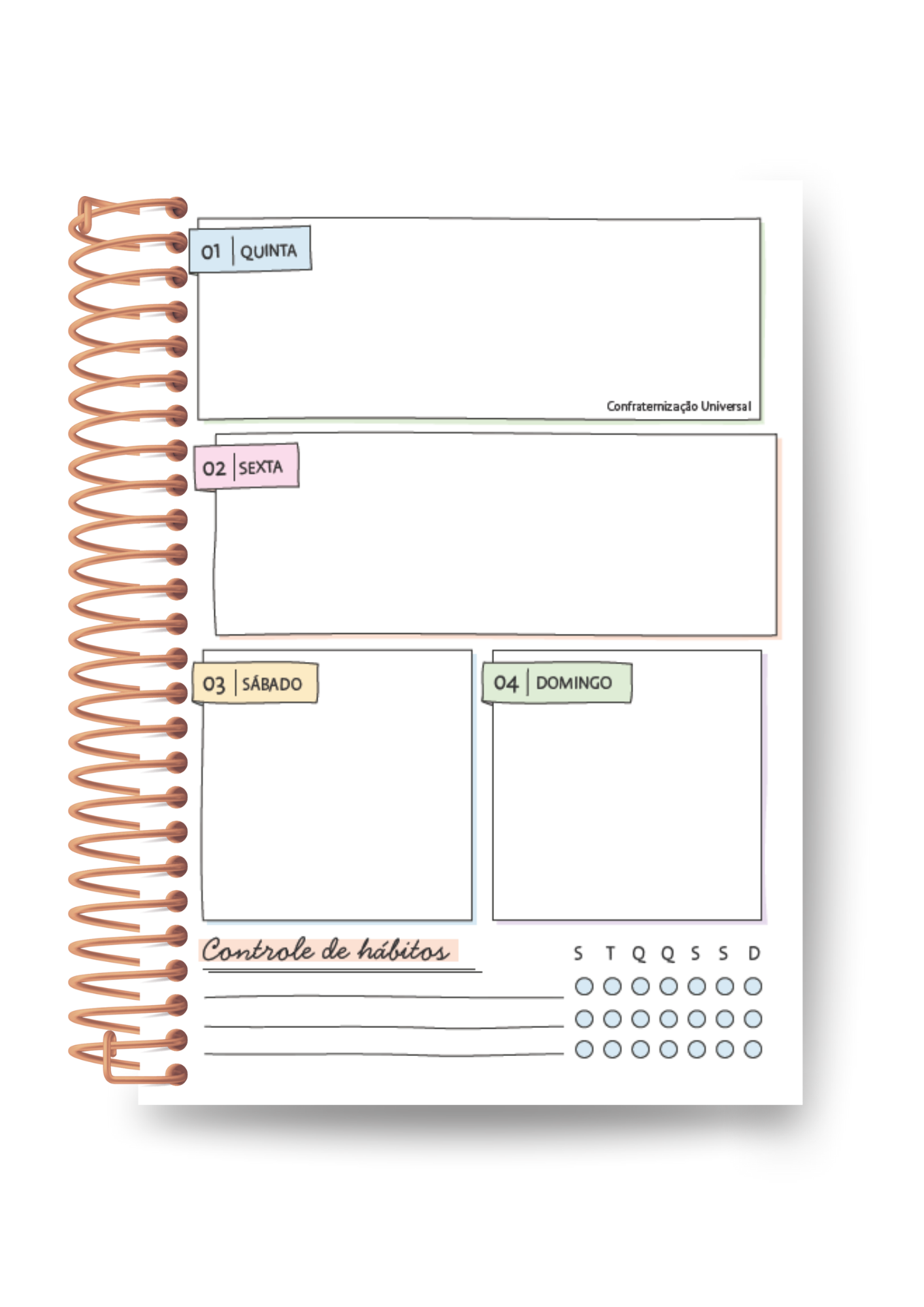 Planner A5 color me!