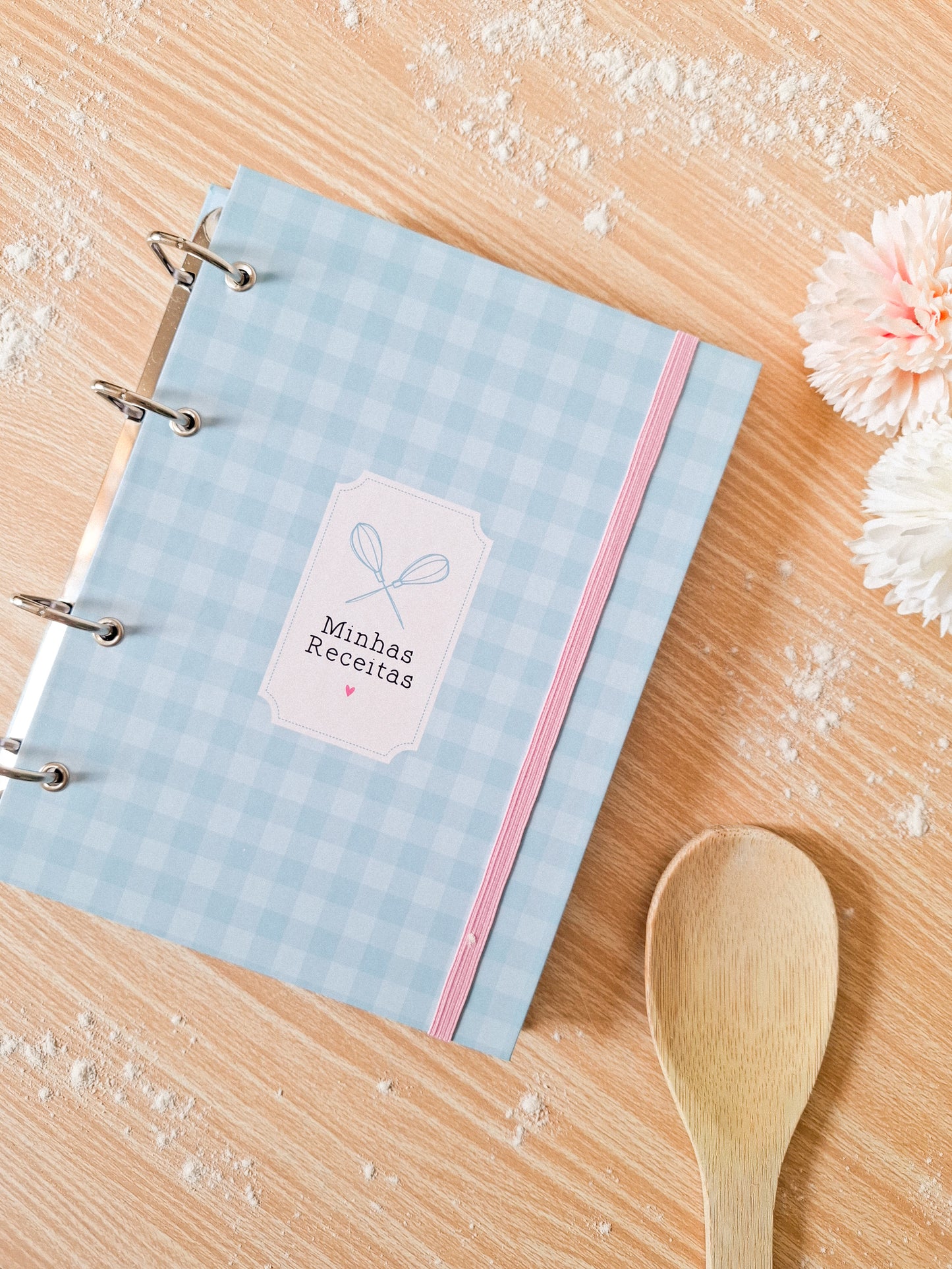 caderno de recitas "As minhas receitas"