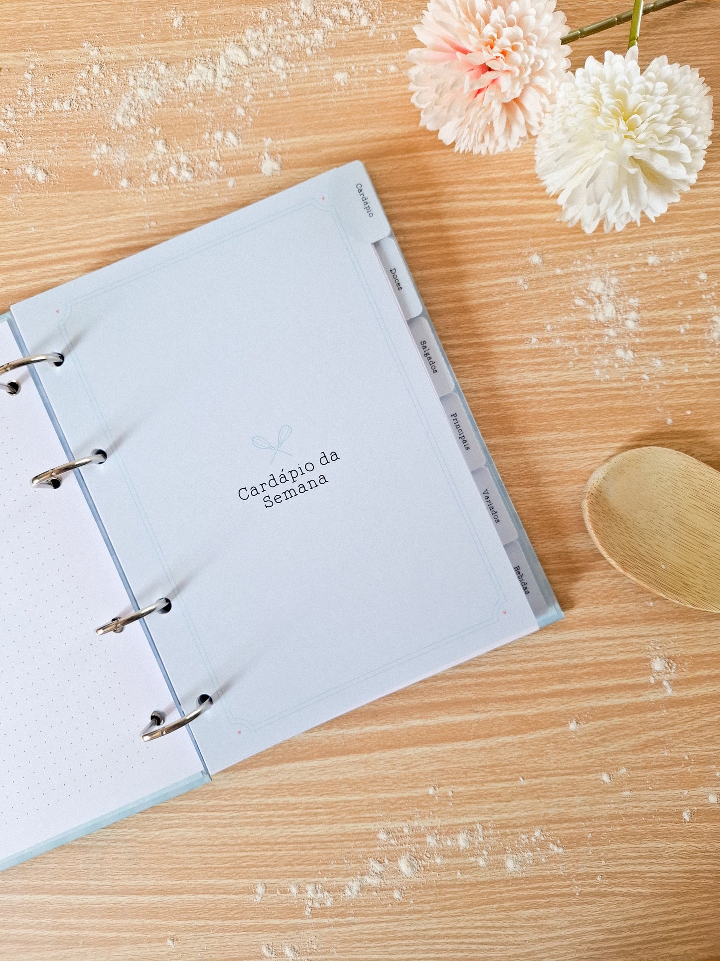 caderno de recitas "As minhas receitas"