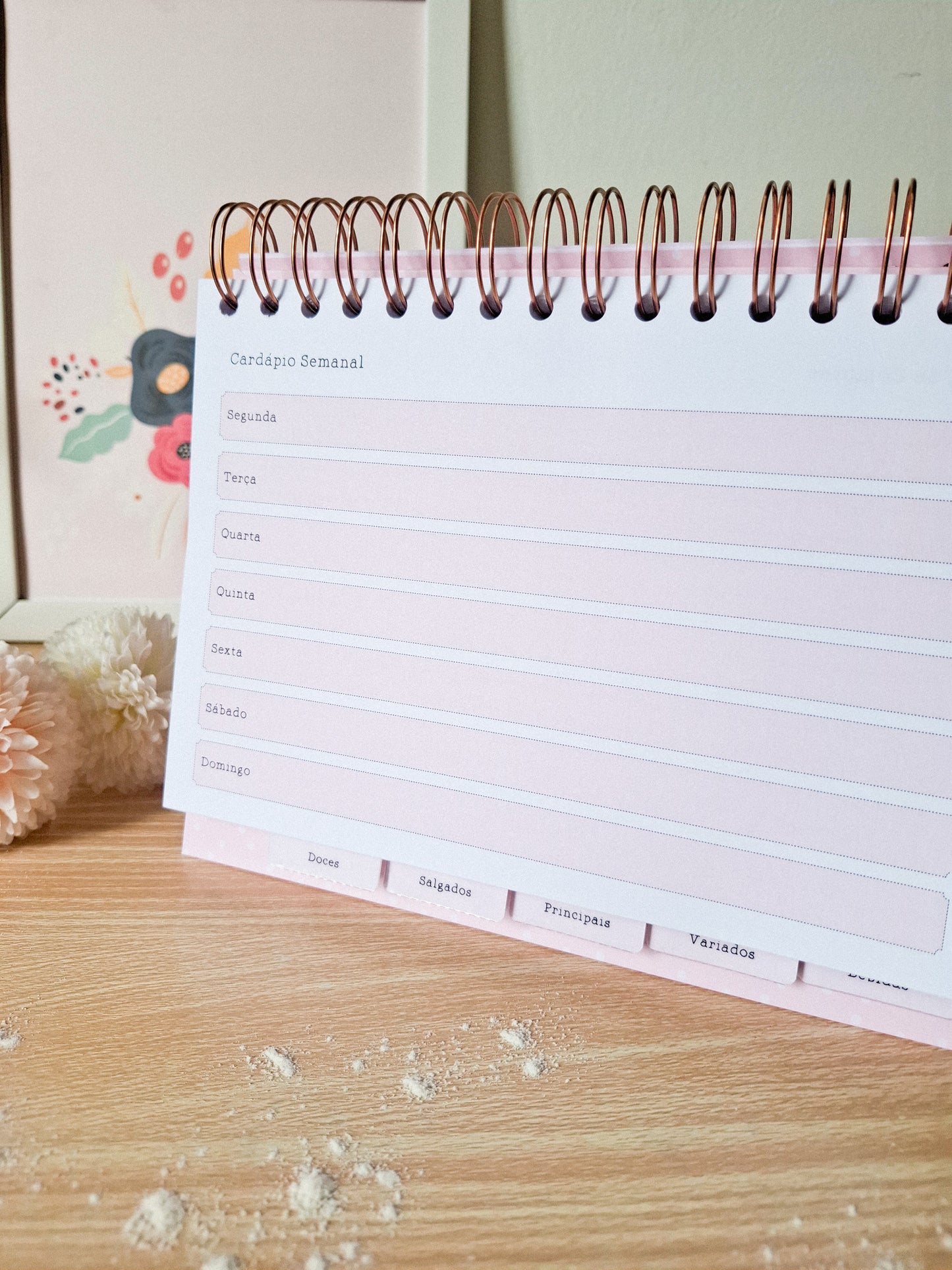 caderno de recitas "As minhas receitas"