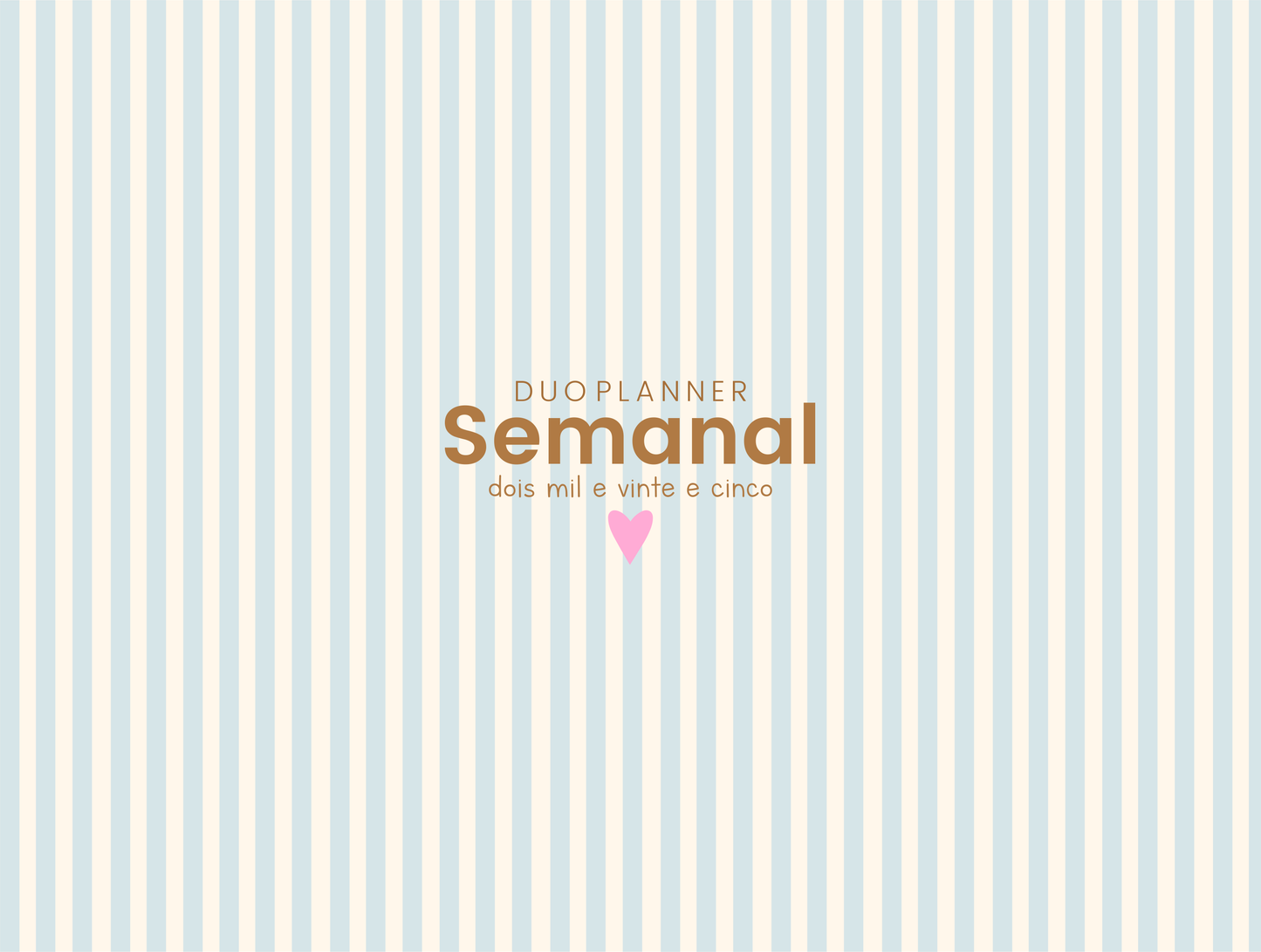 Planner Duo fofo