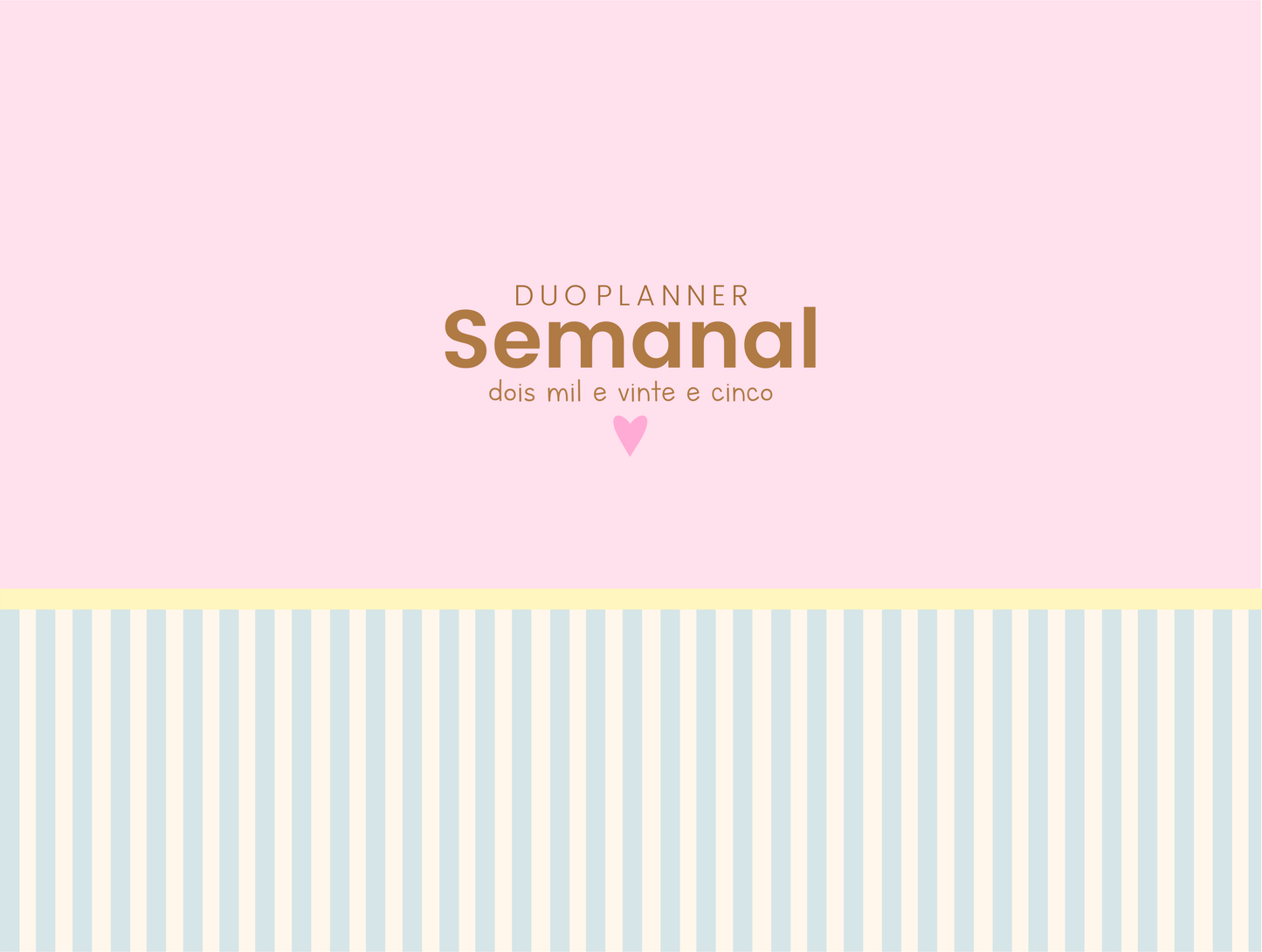 Planner Duo fofo