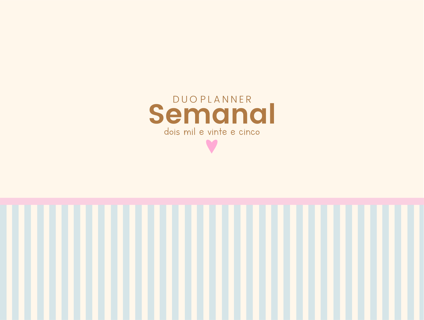 Planner Duo fofo