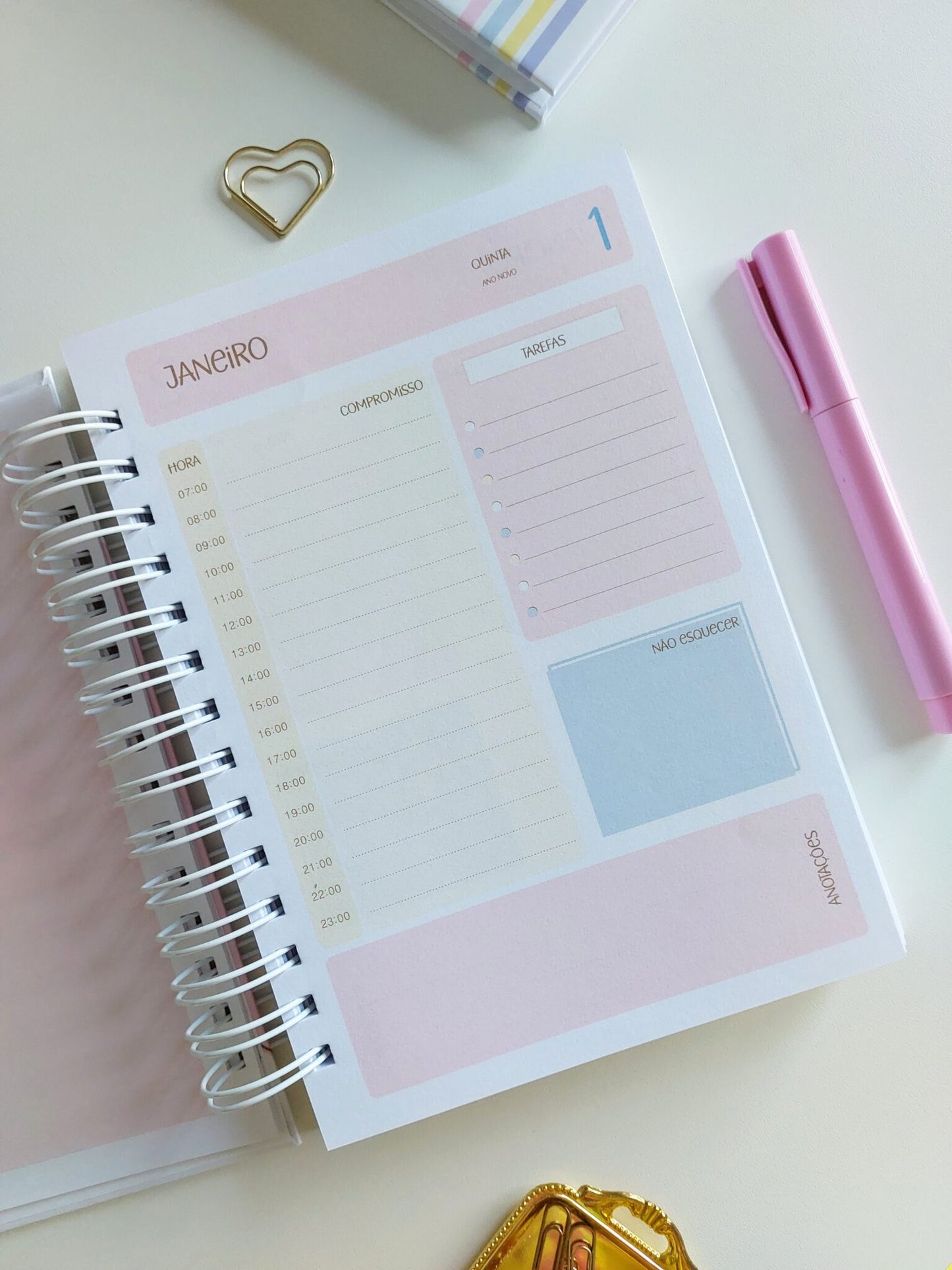 Agenda A5 collors
