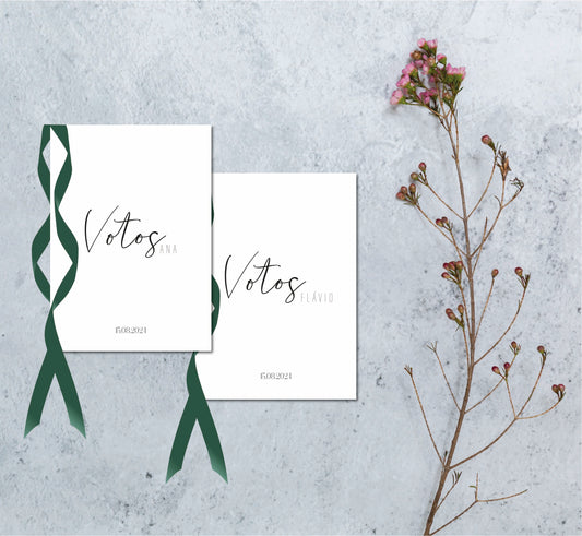 Livro de votos Ana&Flavio