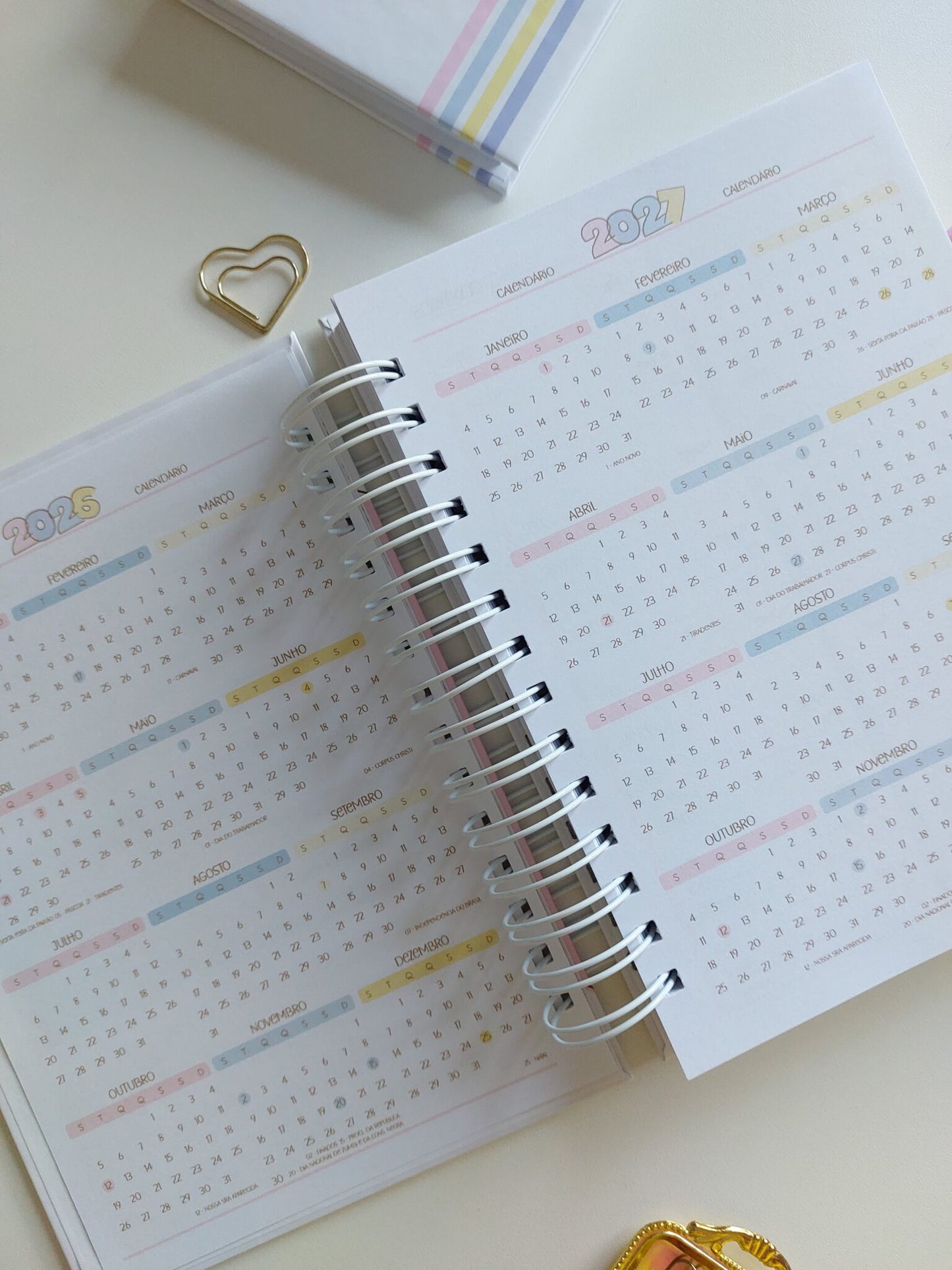 Agenda A5 collors