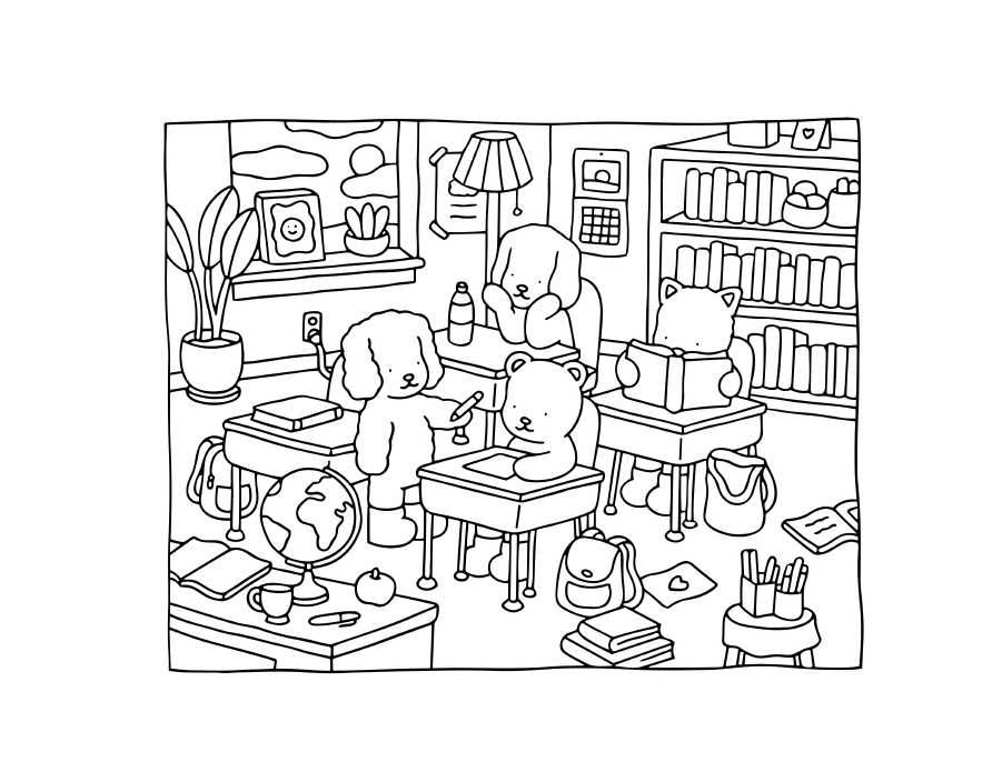 Livro de colorir Boobie Goods