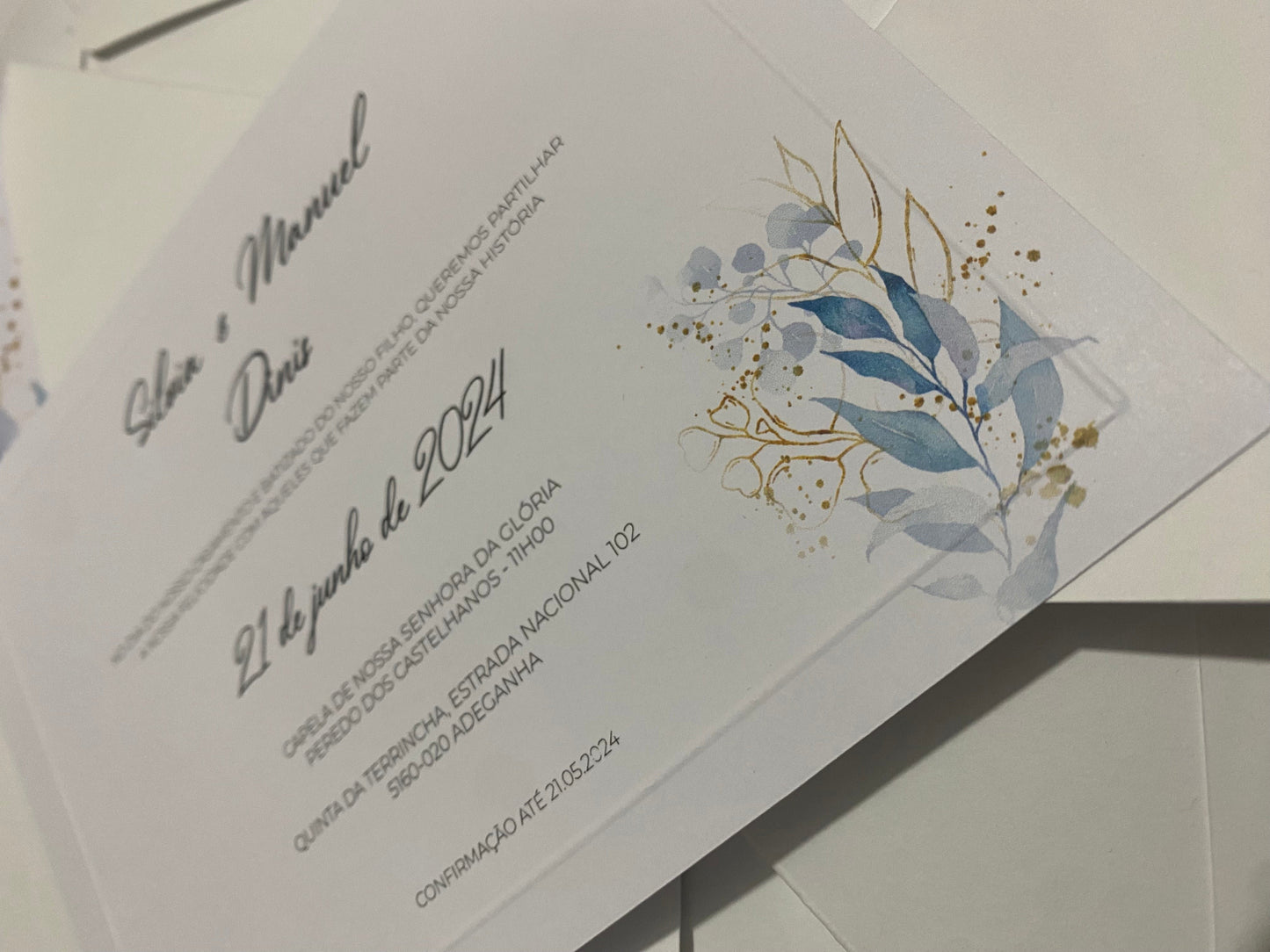 Convite Silvia & Manuel