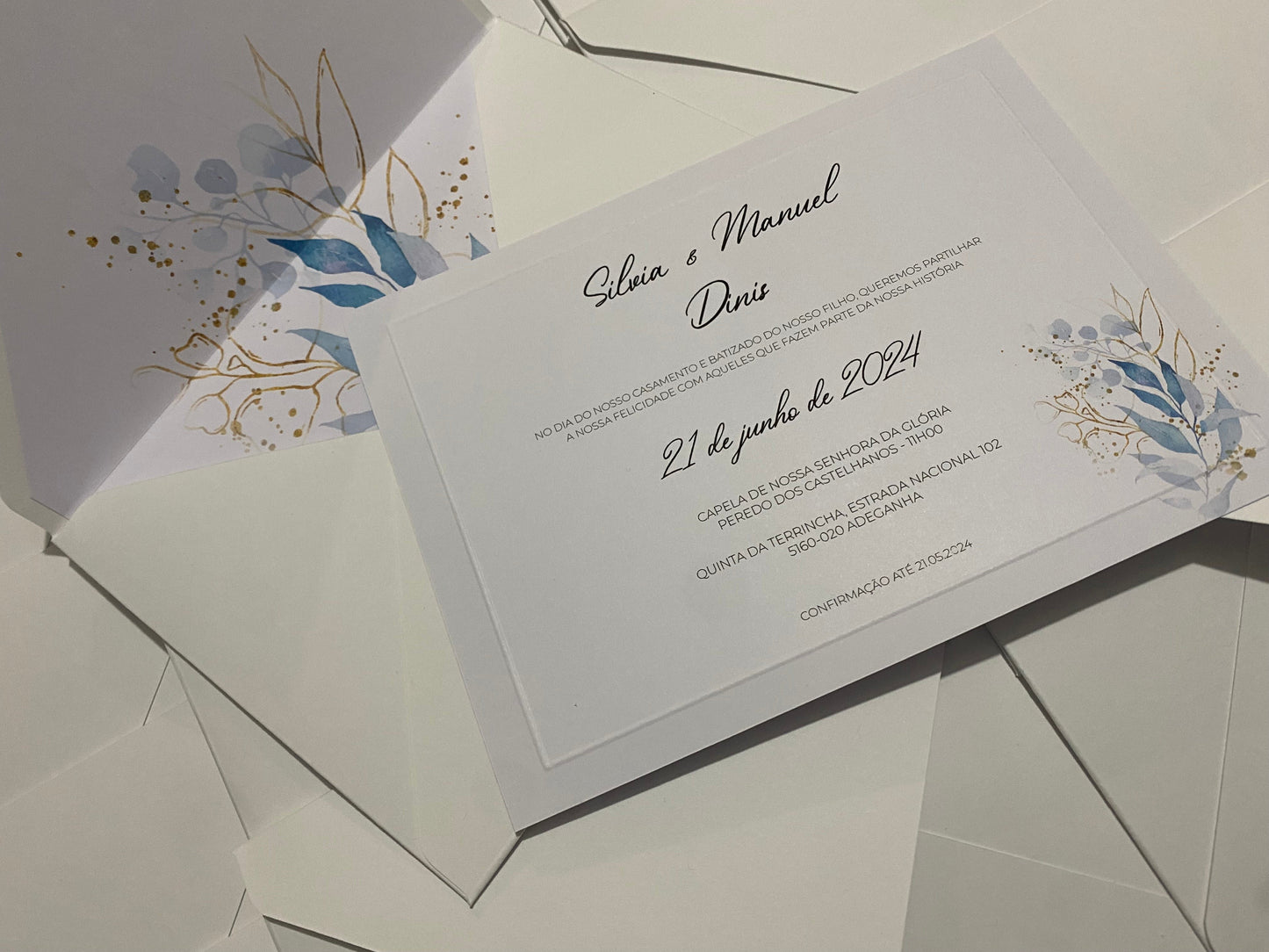 Convite Silvia & Manuel