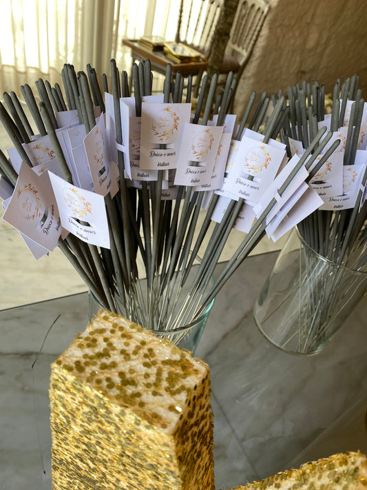 Sparkels com suporte em papel