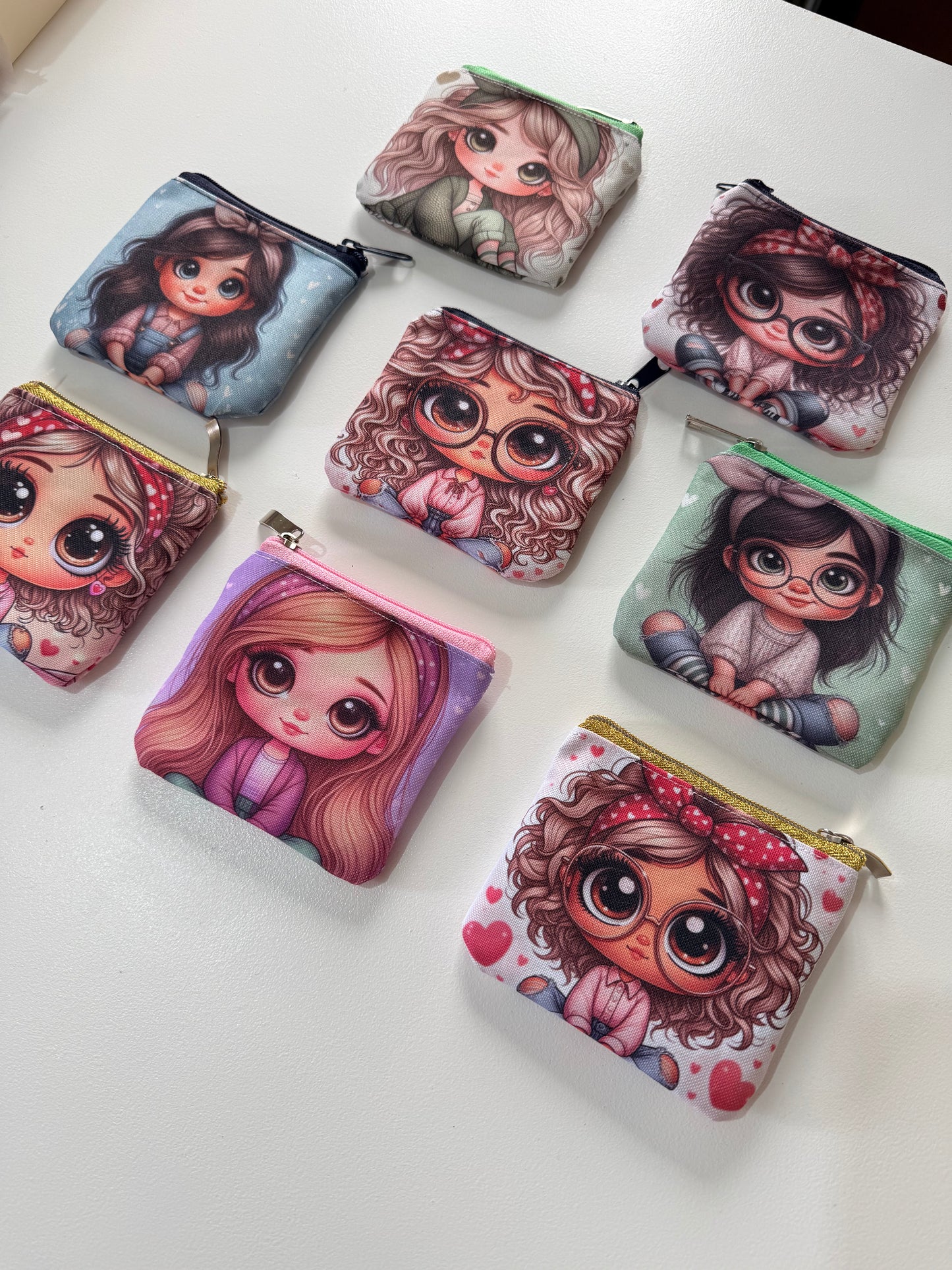 Carteiras para moedas - coleção fofinhas