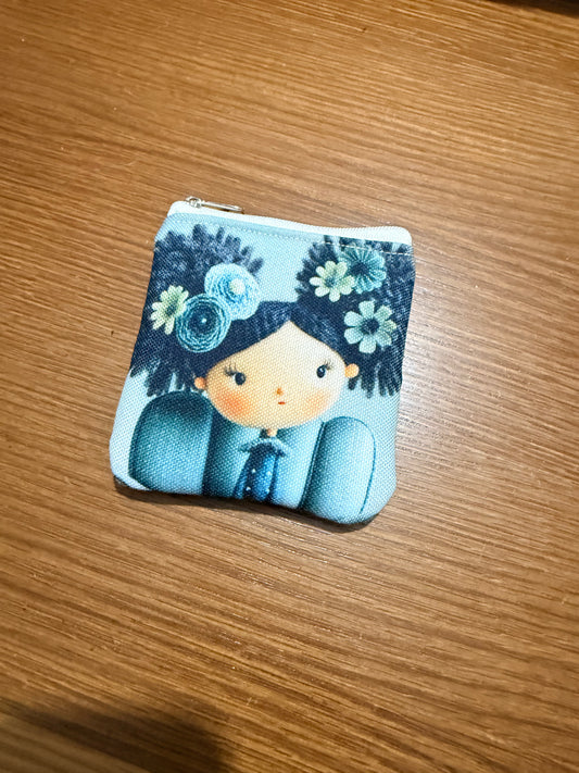 Carteiras para moedas - coleção bonecas de pano2