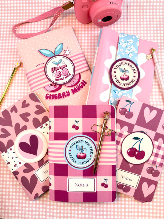 Cadernos cherry
