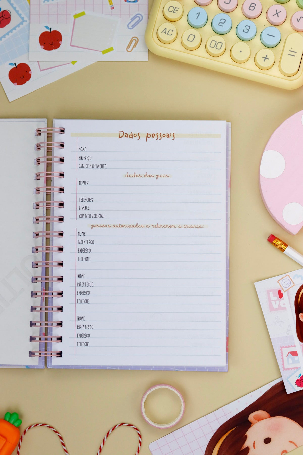 Agendas escolares 2026/2027