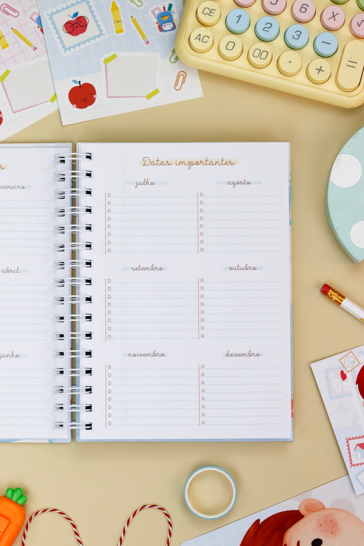 Agendas escolares 2026/2027