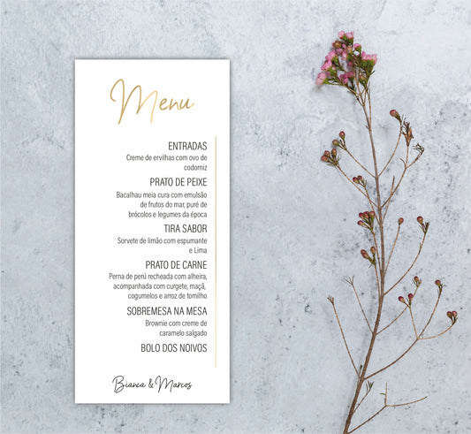 Menu Bianca&Marcos