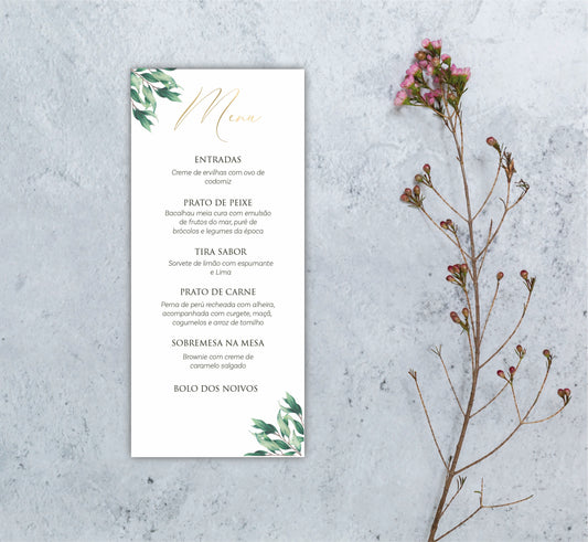 Menu Juliana&Paulo