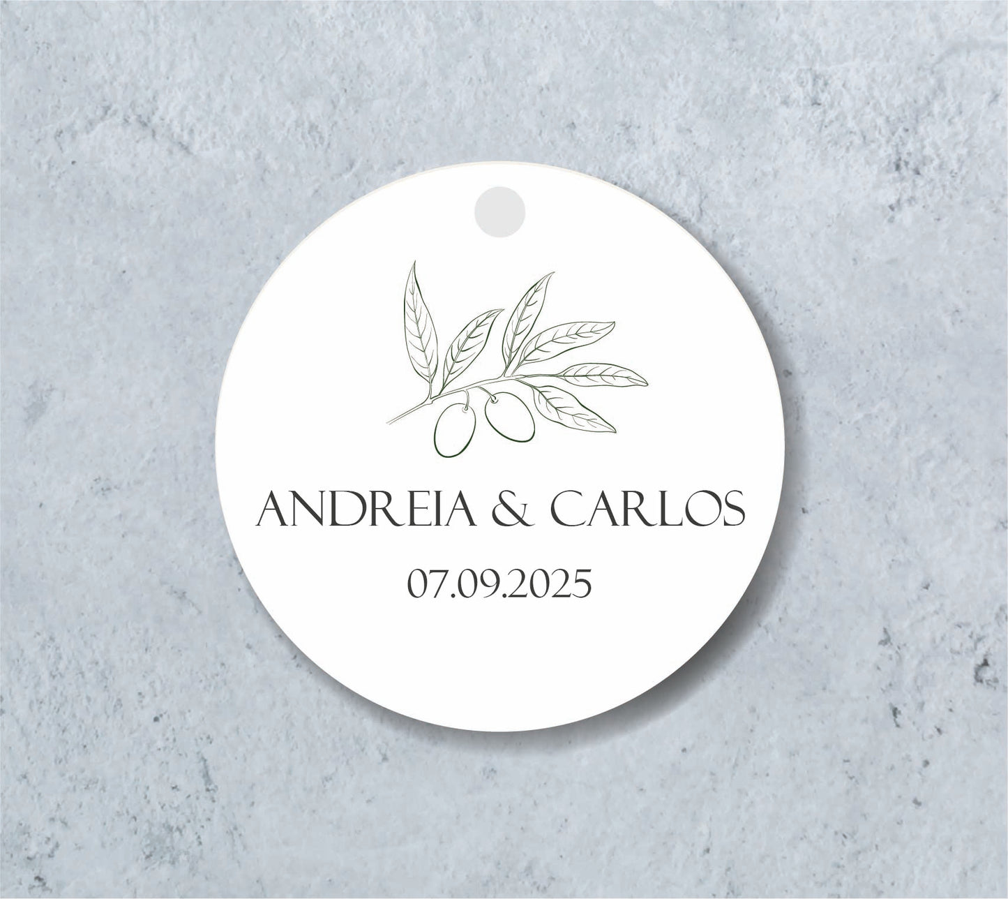 Etiquetas Andreia&Carlos