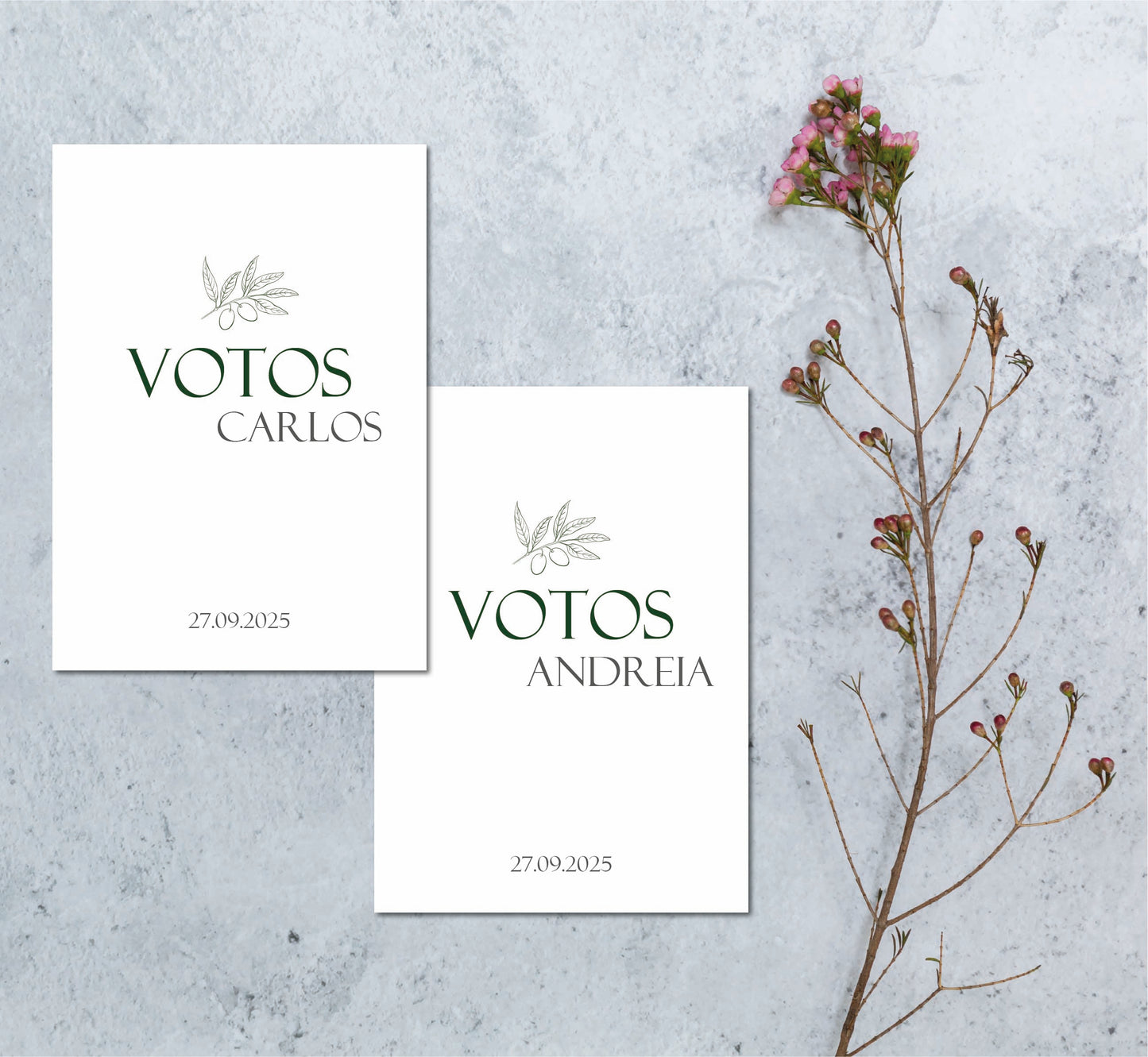 Livro de votos Andreia&Carlos