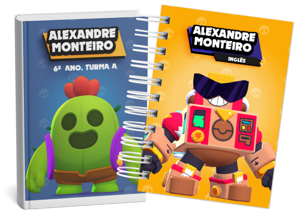 Cadernos personalizados