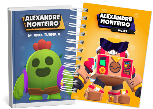 Cadernos personalizados