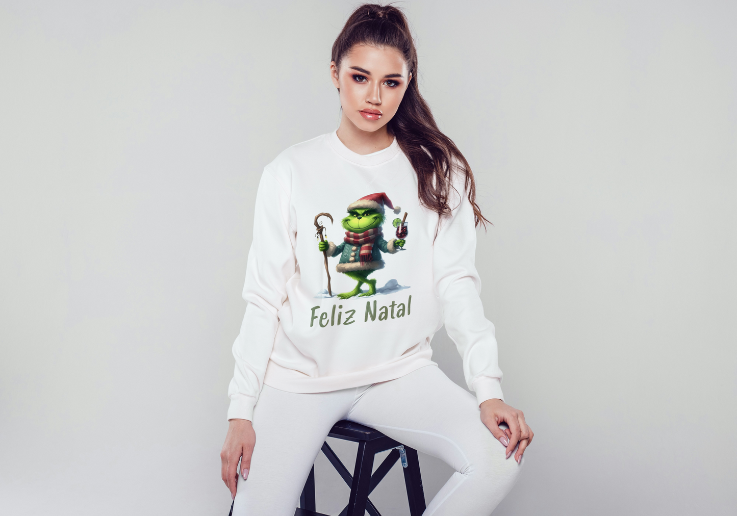 Camisola de natal Grinch